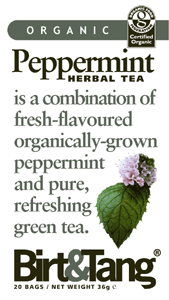 Packshot of Birt&Tang Peppermint tea